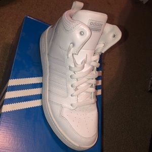 White adidas shoes